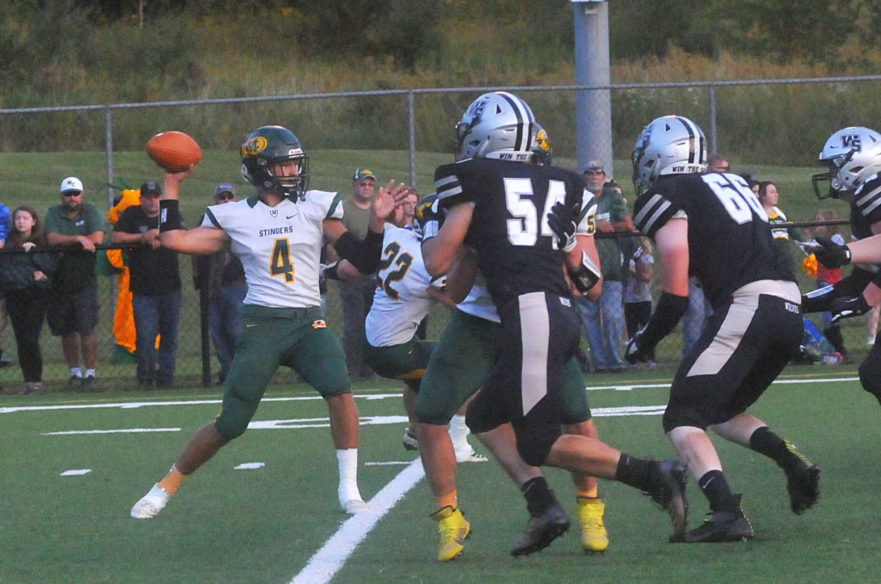 Gazette Photo Gallery: Stingers clobber Wolves